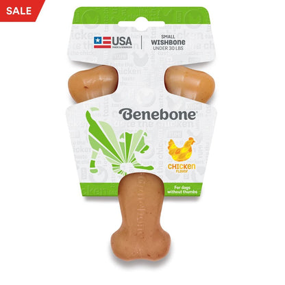 Benebone Wishbone Chicken Dog Chew Toy